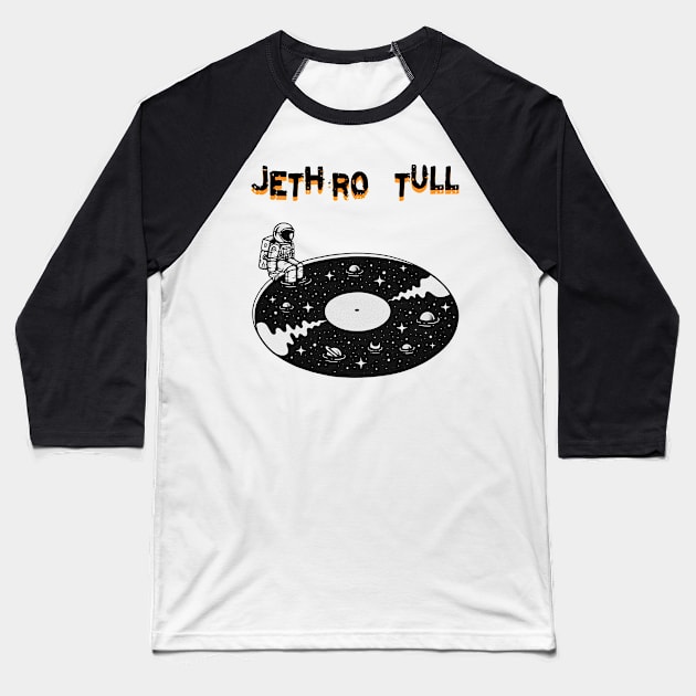 jethro tull visual art Baseball T-Shirt by DOGGIES ART VISUAL